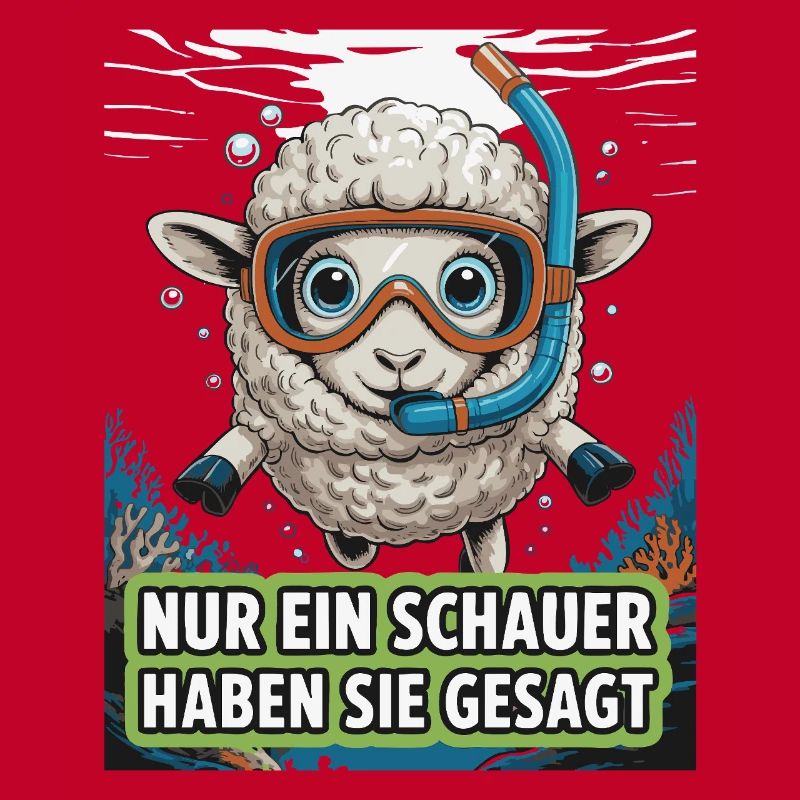 Just a Shower – Funny Sheep Design