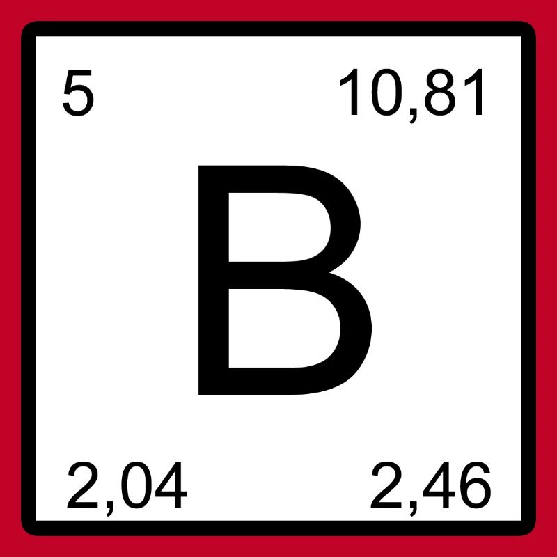 B Élément Numéro Art Bor
