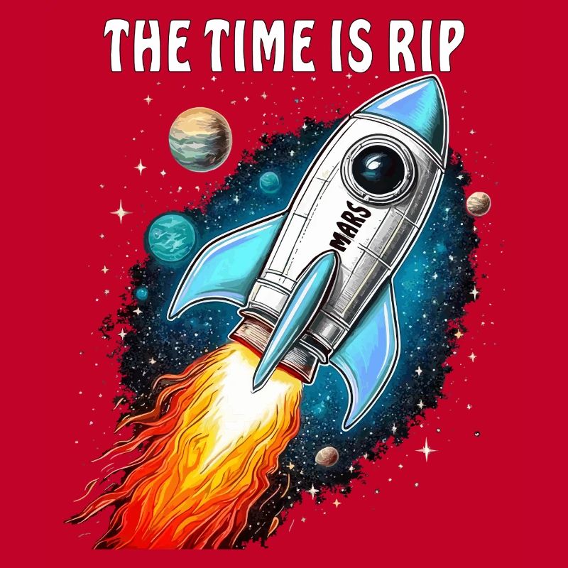 ROCKET MARS THE TIME IS RIP