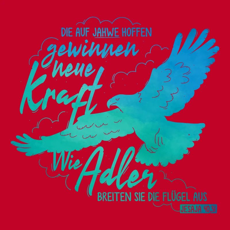 Isaiah 40:31 - Like Eagle Lettering