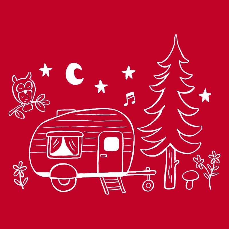 Camping en forêt