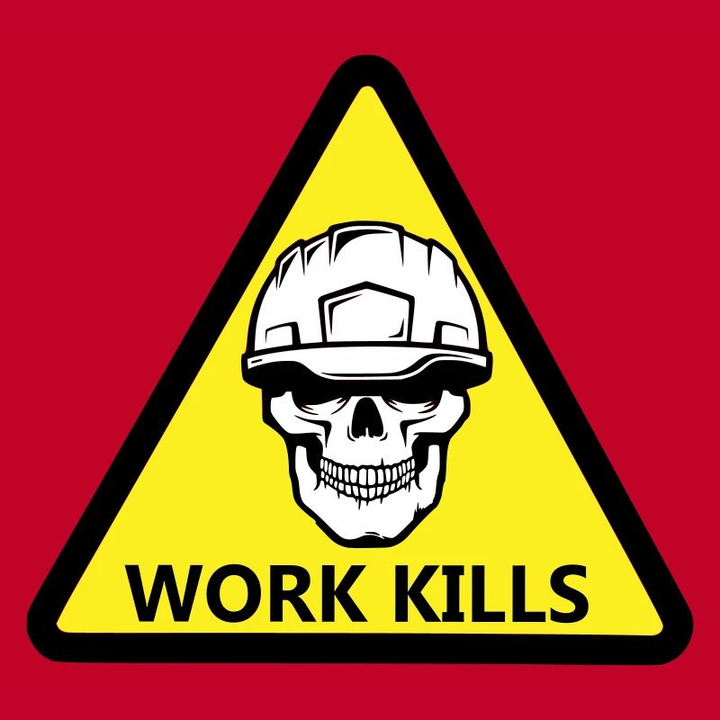 Danger Work, Kill sign with a helmeted skull