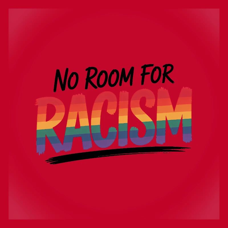 Pas de place pour le racisme - Logo de la Cool Pride