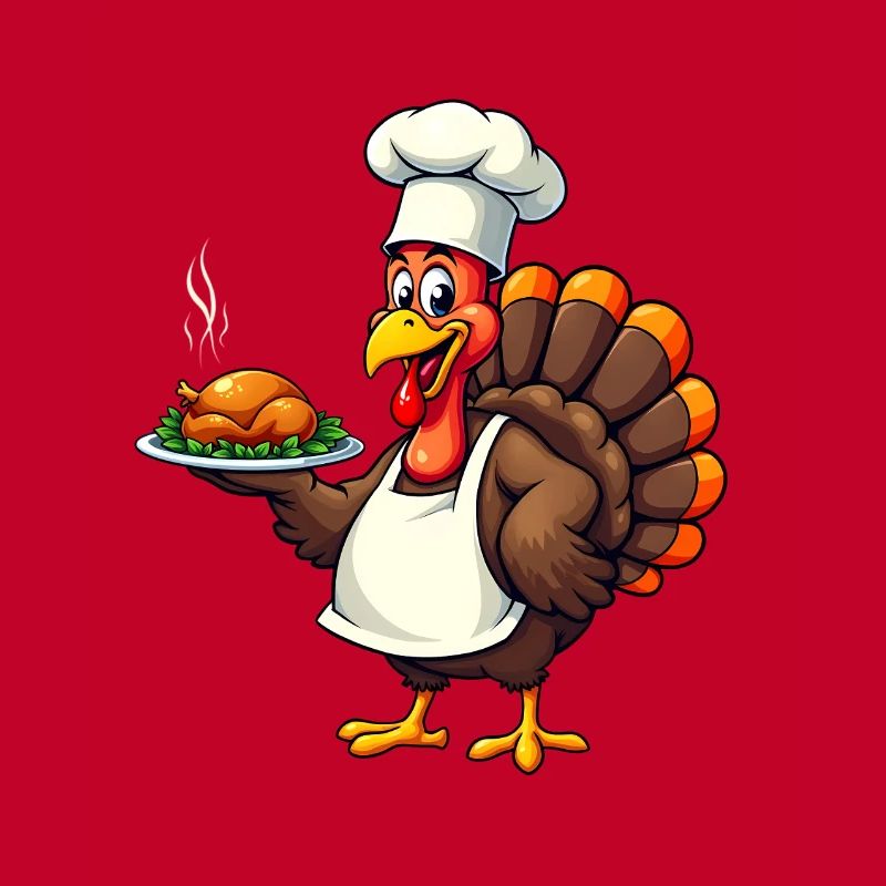Cuisinier de dinde de Thanksgiving Thanksgiving