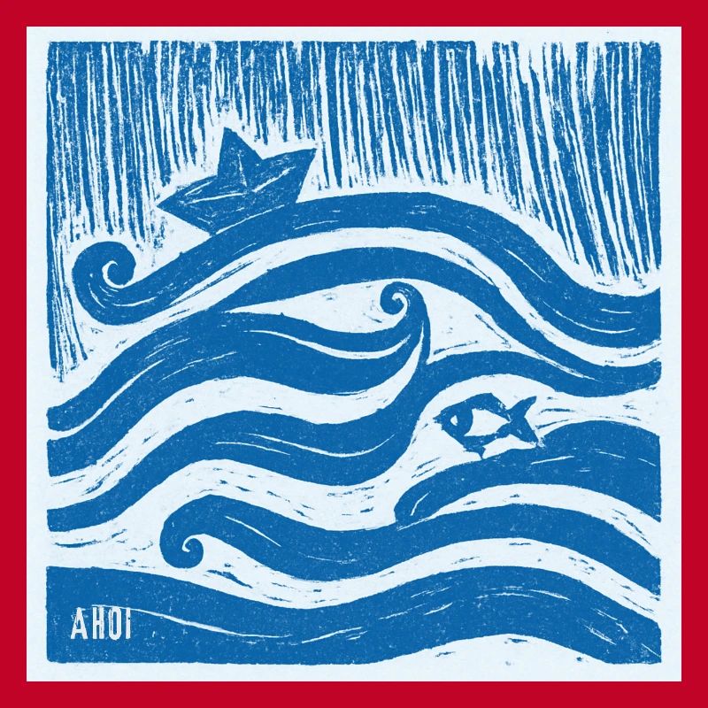 Ship Ahoy - Linoleum Style