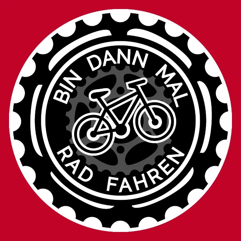 Bin dann mal Radfahren - Conception de logo de VTT