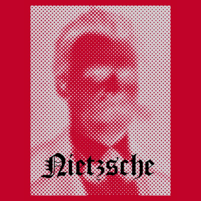 Halftone Philosophical Portrait