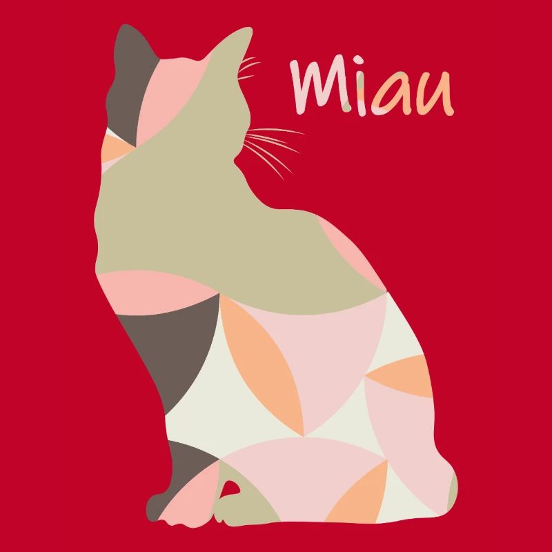 Miaou - Chat - Abstrait