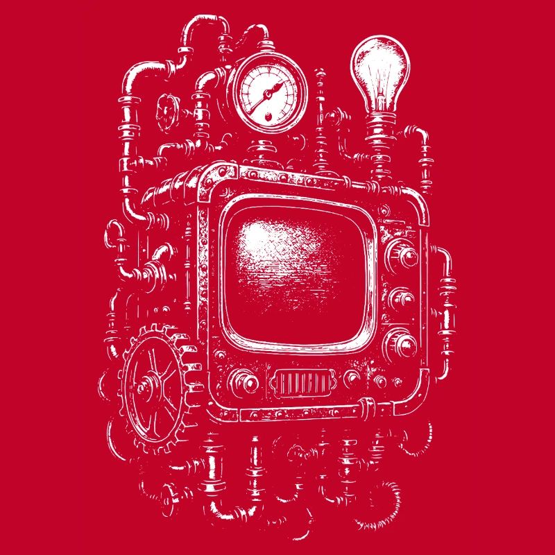 Steampunk Television Engine