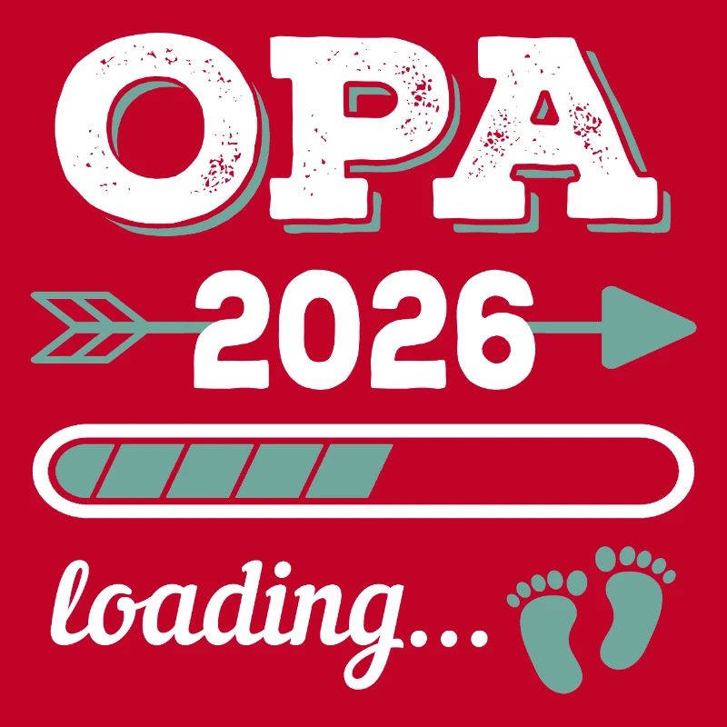 Opa 2026 Loading Werdender Großater Geschenkidee