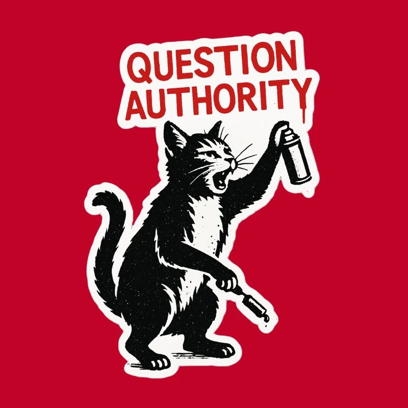Cat Rebel: Question Authority