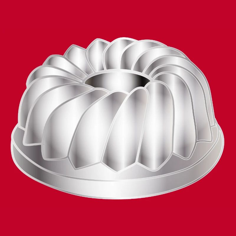 Gugelhupf-Backform – schlichtes Küchenmotiv
