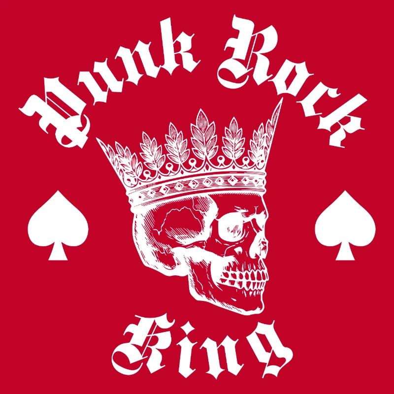 Conception du logo du roi du punk rock