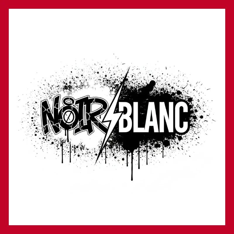 Nordweißer Graffiti-Blitz