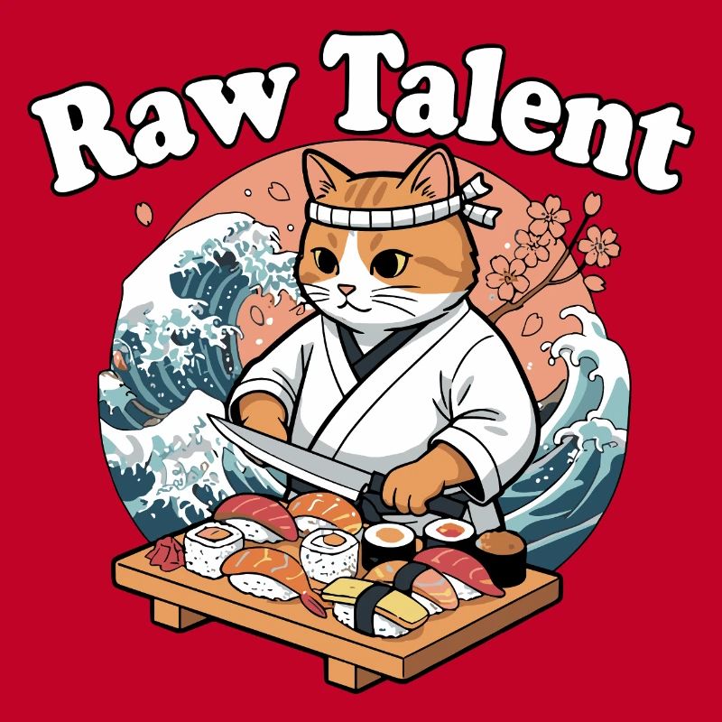 Cat Chef Sushi Master