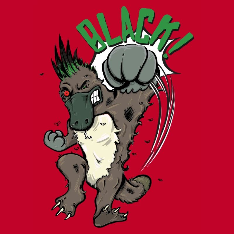 Fighting platypus