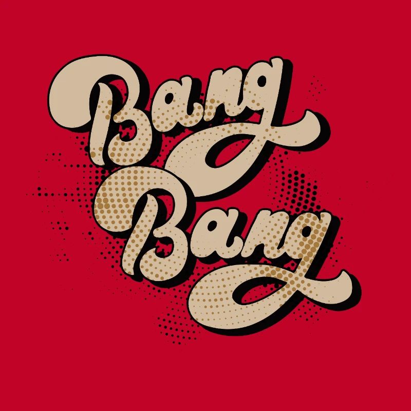 Bang Bang Retro Halbton