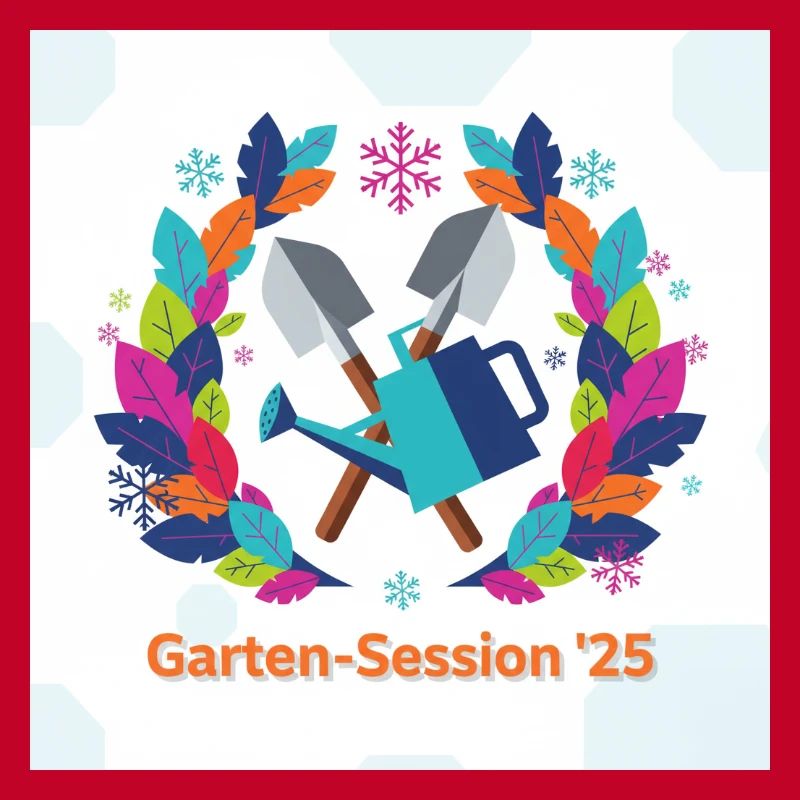 Geometric Garden Tools "Garden Session '25"