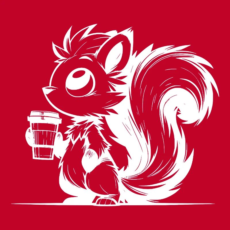 Squirrel in a caffeine rush - I'm already awake