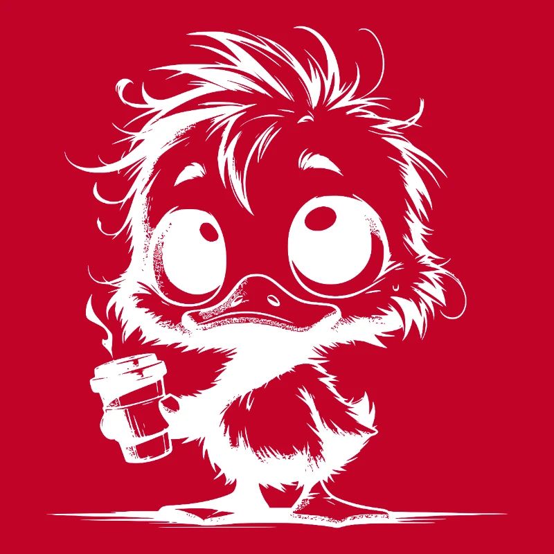 Duck in Survival Mode Caffeine Coma Mug