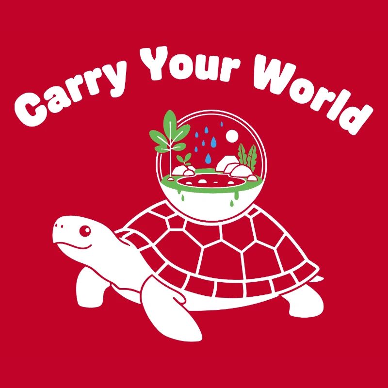 Glass Dome Turtle World in Shell