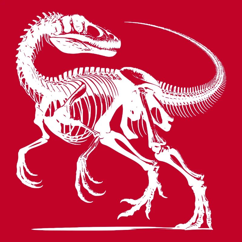 Raptor Dinosaur Backbreaking Work from Prehistoric Times