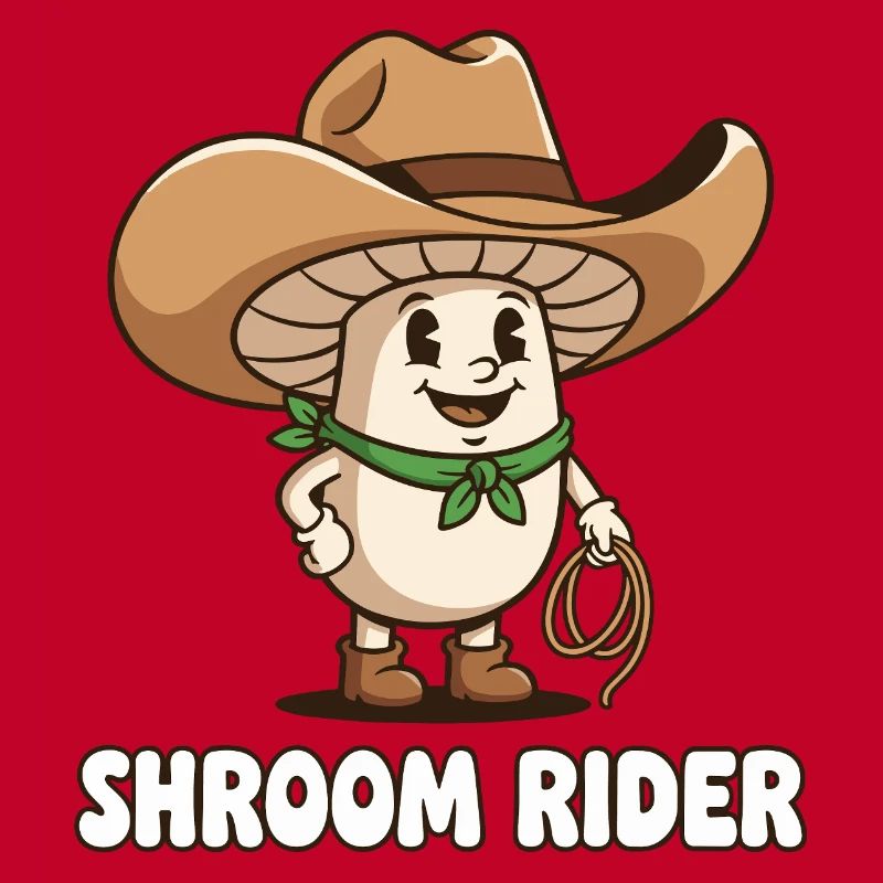 Champignon Cowboy Cavalier de Champignons