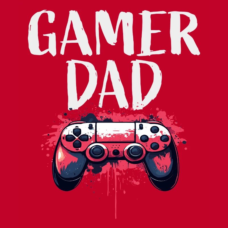 Gamer Dad Controller Art