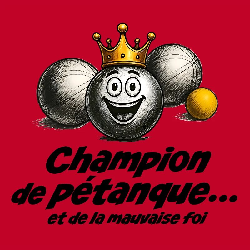 Pétanque-Champion... und böser Absicht