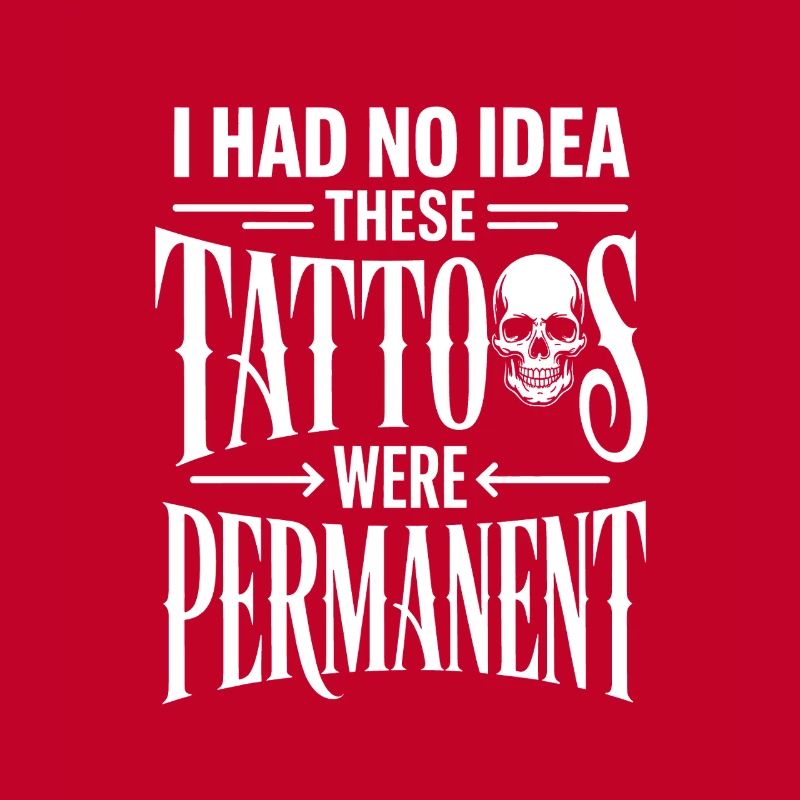 Ich hatte keine Ahnung, dass diese Tattoos dauerhaft sind