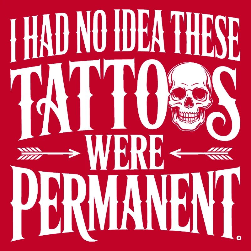 Tattoos waren ein dauerhaftes Zitat.