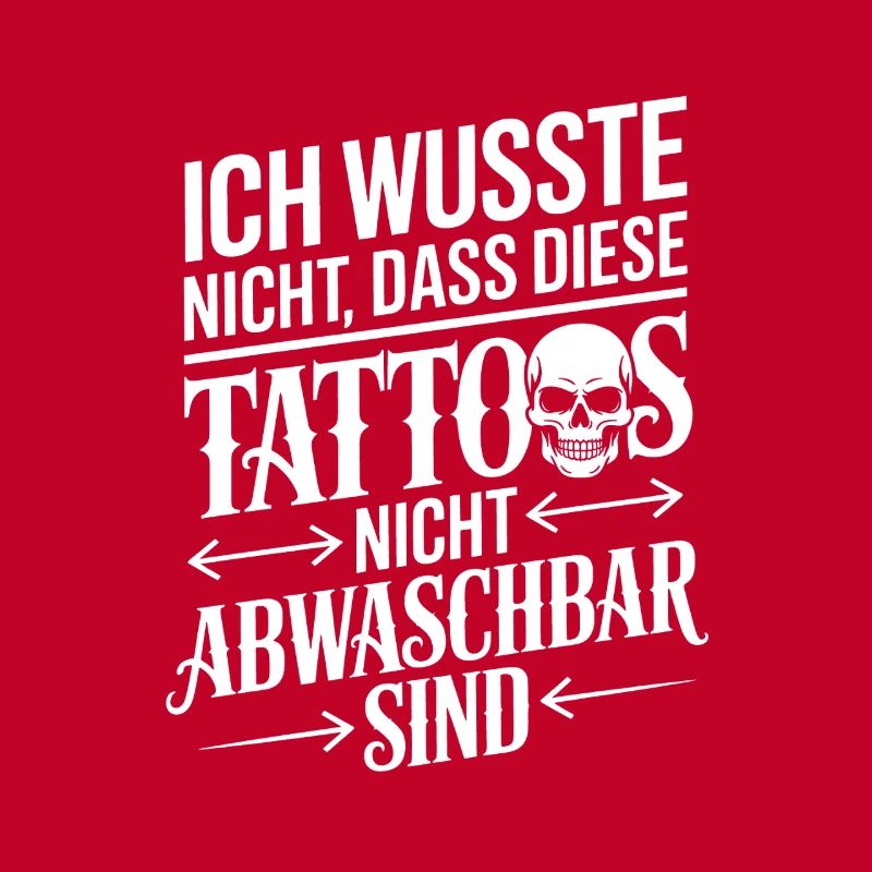 Non Washable Tattoos Saying