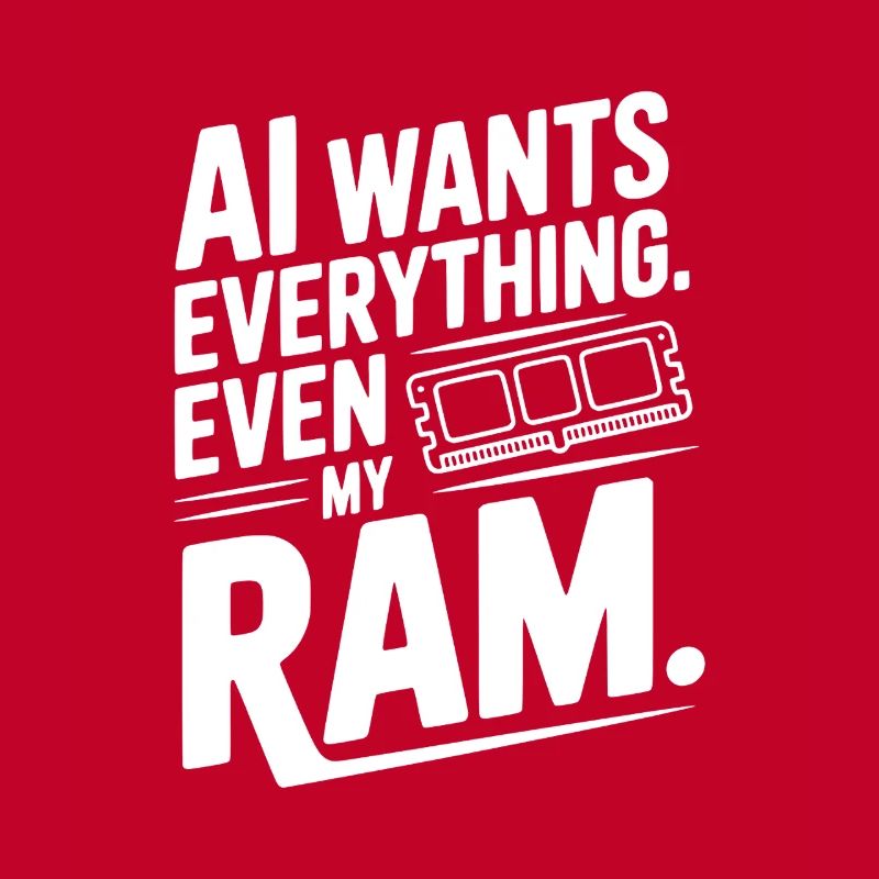 KI will alles. Sogar mein RAM.