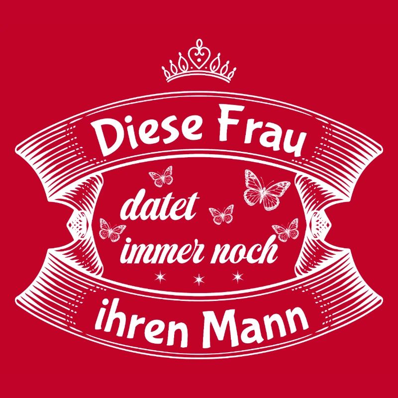 Die romantischen Phrasen einer Ehefrau