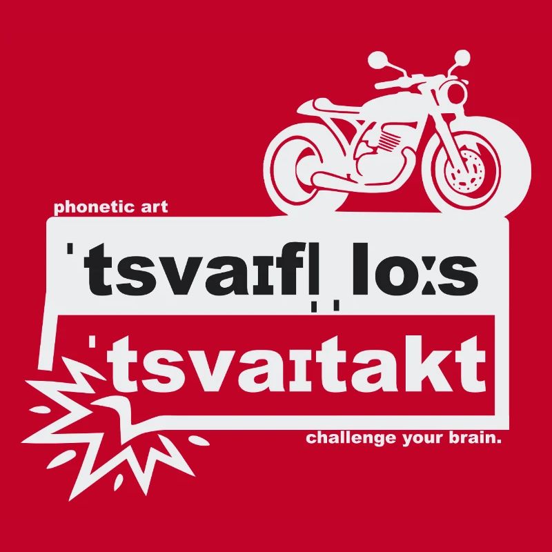 Undoubtedly two-stroke - phonetic art