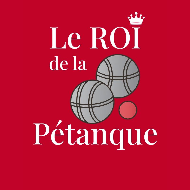 Der KÖNIG von Pétanque Perfektes Geschenk Opa