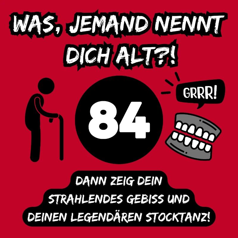 84 and legendary: Teeth out, stick dancing on!