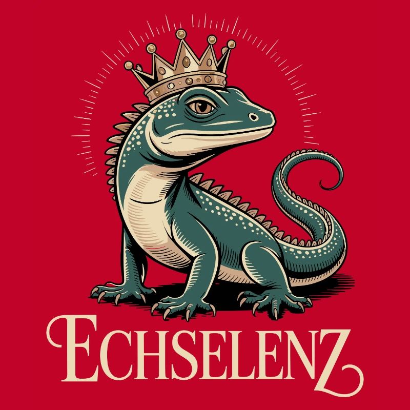 Echselenz Lustige Echse