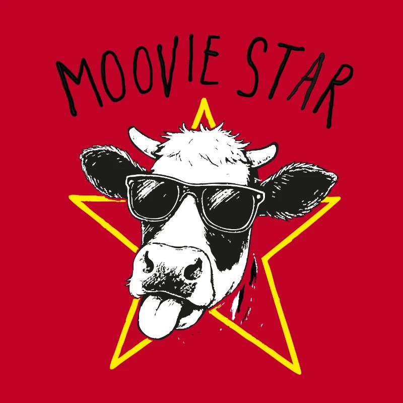 Moovie Star Jeu de mots avec une vache