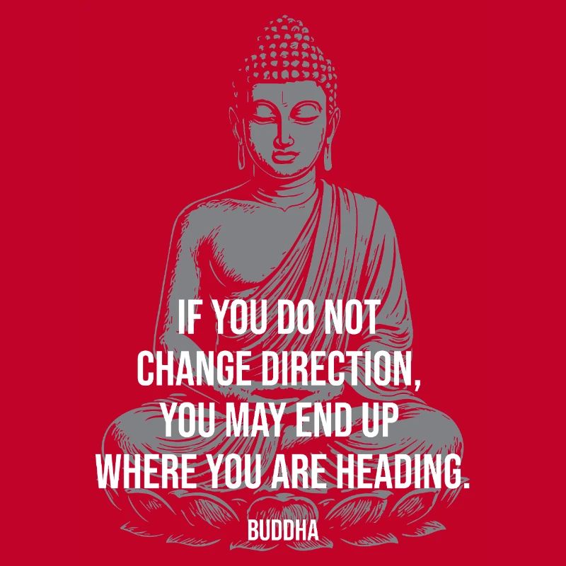 Buddha-Richtungswechsel-Erinnerung