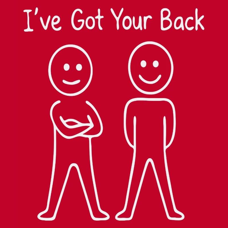 Ich stehe hinter dir: Support-Duo