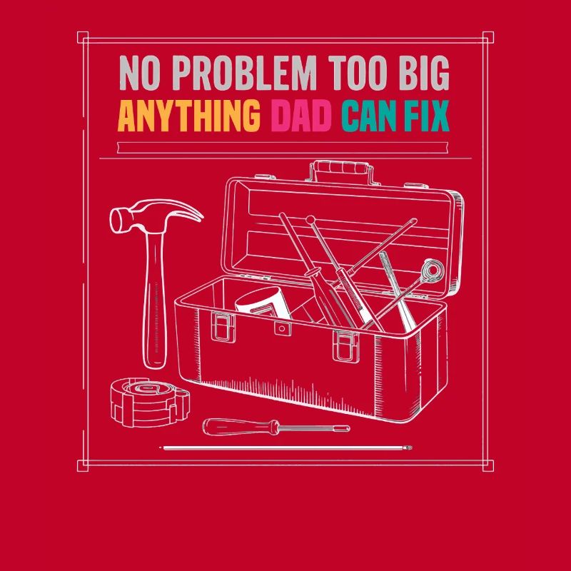 Graphique de la boîte à outils Papa Fix It