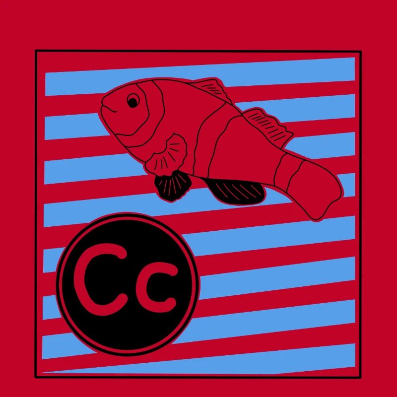 C pour Poisson-clown