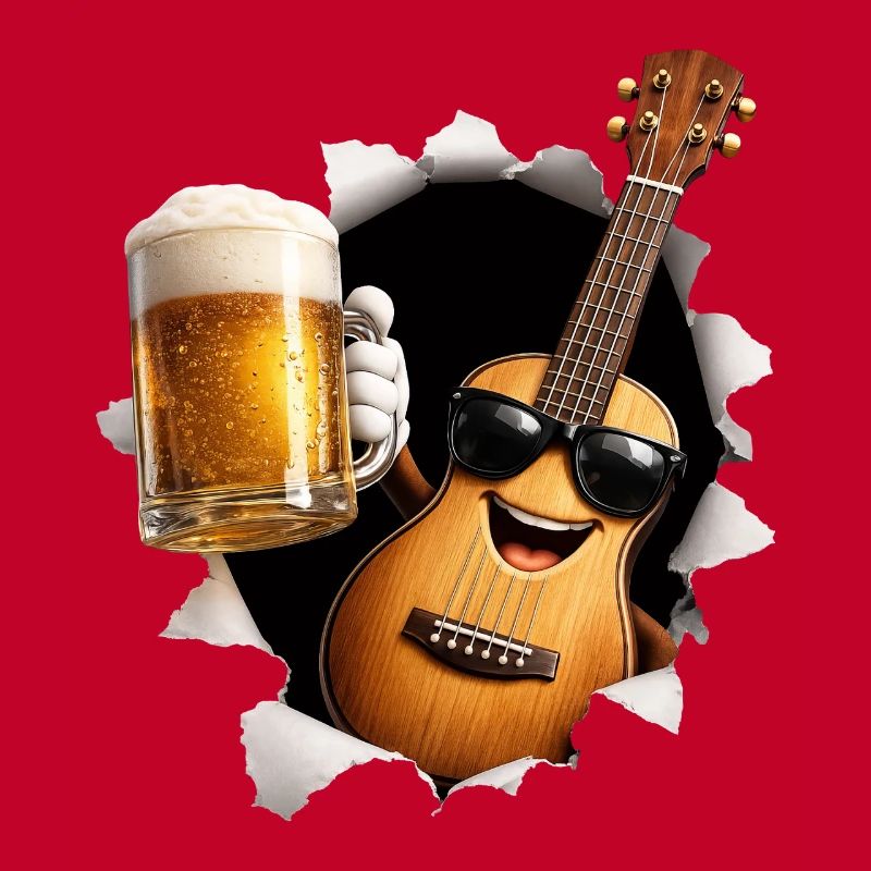 Bière au ukulélé