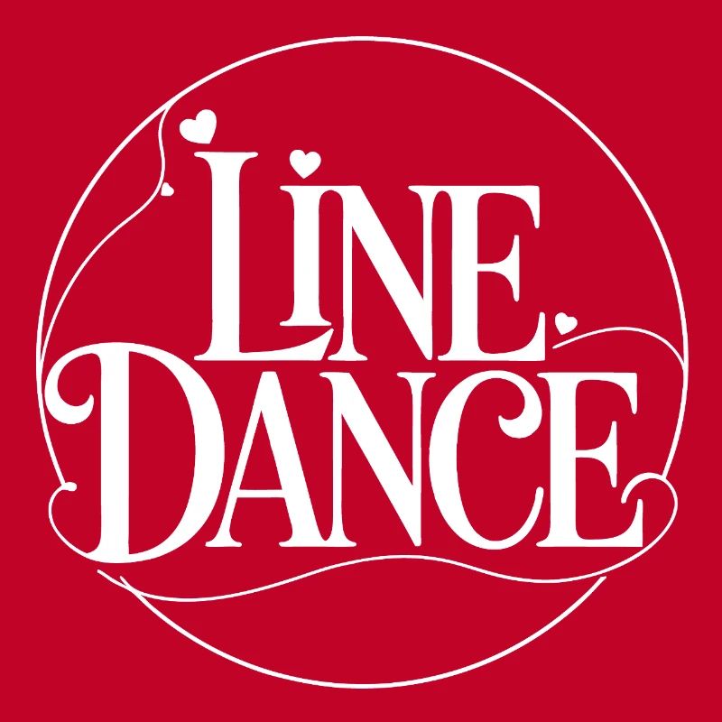 Ornement de lettrage LineDance