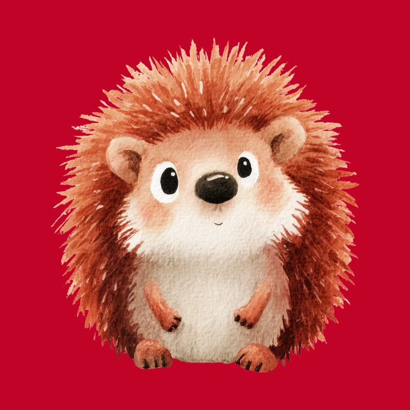 Hérisson de la Forêt – Illustration enfants