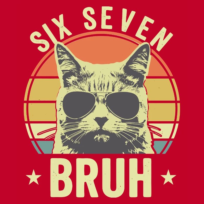 Funny 67 Bruh Cat Meme