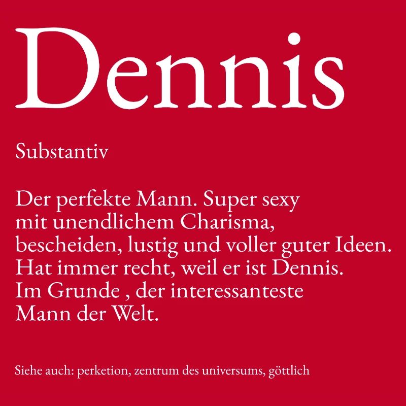 Dennis Dictionary Explanation First name Dennis
