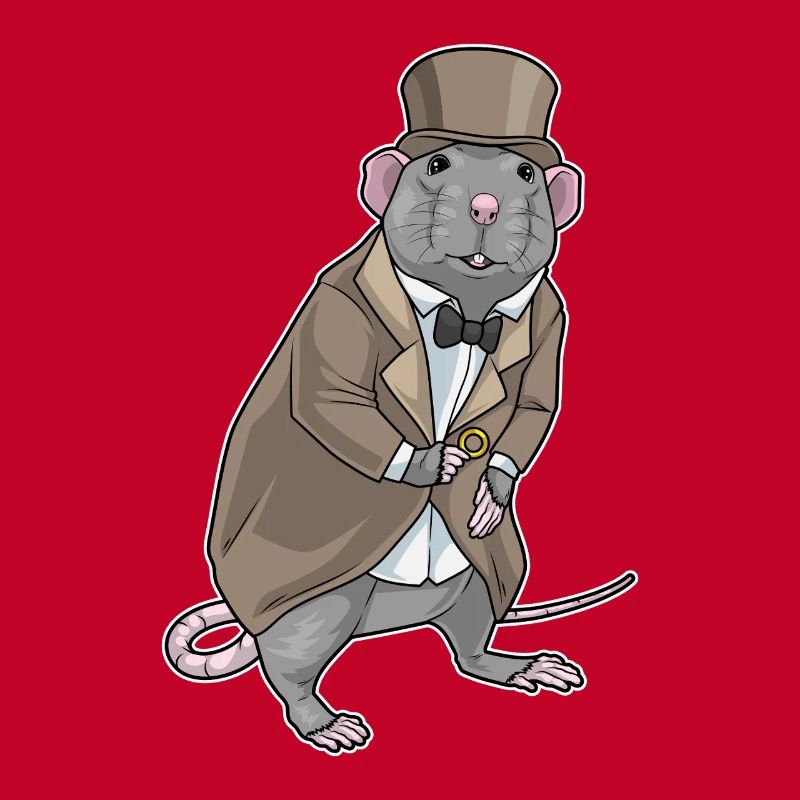 Rat Groom Wedding Ring