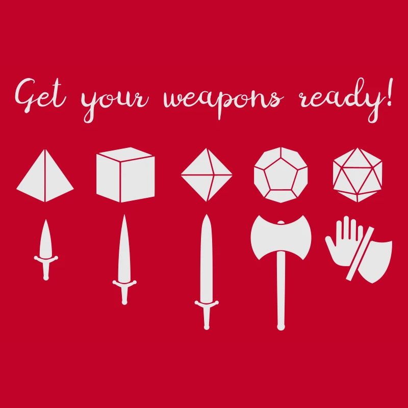 Get your weapons ready (Pen&Paper)